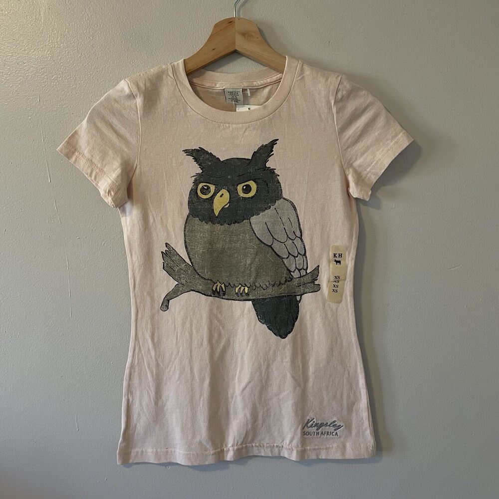 Kingsley Heath Owl Tshirt NWT Women’s
